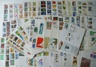 First Day Covers x84 Job Lot - Great Britain Stamps - 1980's