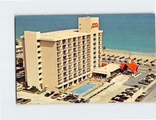 Postcard Howard Johnson's Motor Lodge & Restaurant Fort Lauderdale Florida USA