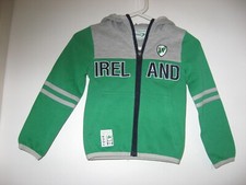 Ireland Lansdowne Performance Kids Full Zip Hoodie Green Sweatshirt Irish 6-12 m