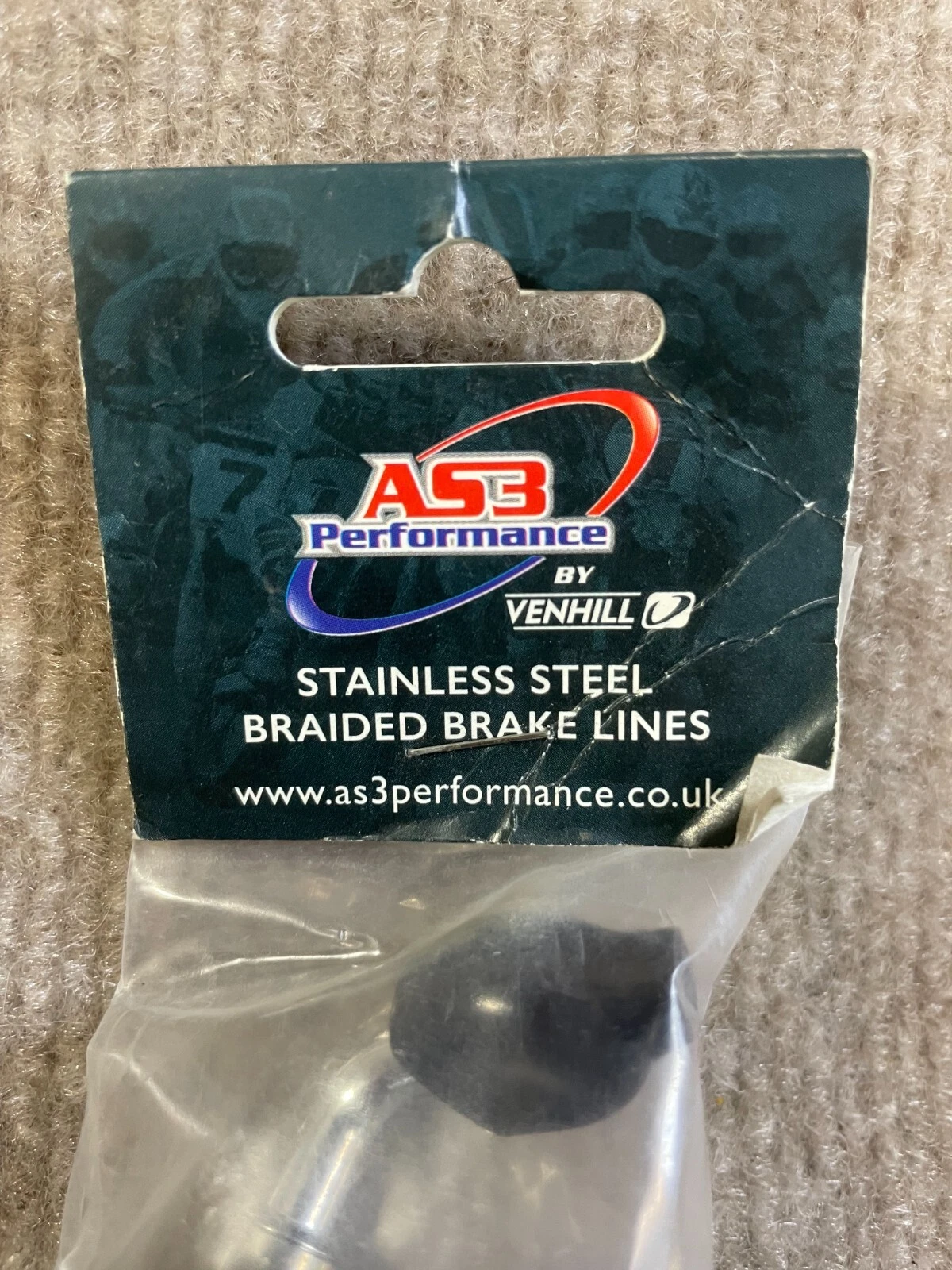 AS3 Performance Stainless Steel Braided Brake line Rear kxf crf yzf sxf