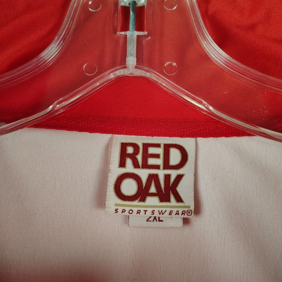 Ohio State Buckeyes Zip Front Jacket By Red Oak Size 2XL Track Coat Athletic - Image 3 of 4