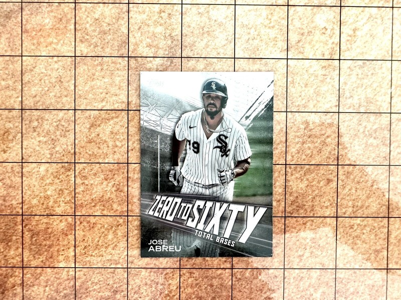 2021 Topps - Zero to Sixty #ZTS-10 Chicago White Sox Jose Abreu