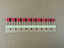 10 New .22 uF 63V Wima MKS Film Capacitors for Stereo Rebuilds 5mm Pitch (Qty)