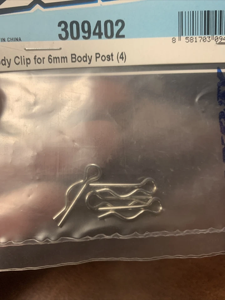 XRAY Body Clip For 6mm Body Post (4) [XRA309402] - Image 2 of 2