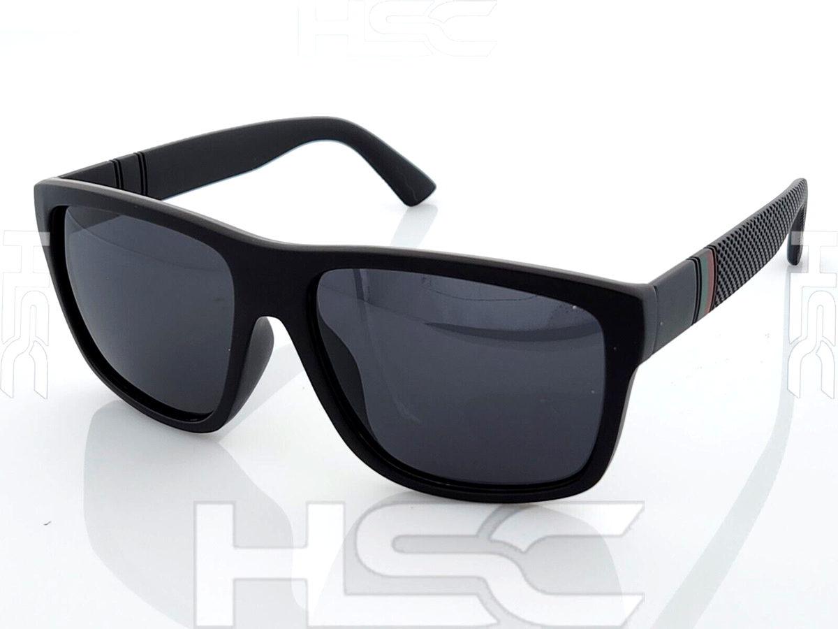 Oversized Square Sunglasses, UV400 Polarized Protection, Matte Black Frame Amazon.com: ShadyVEU Classic Oversized Square Sunglasses  main image 2