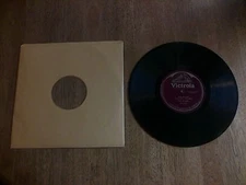 78 RPM "BECAUSE" EVAN WILLIAMS VICTROLA 