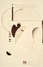 Sargent Claude Johnson LENOX AVENUE 35mm FOUND ART SLIDE Photo 011 T 7 E