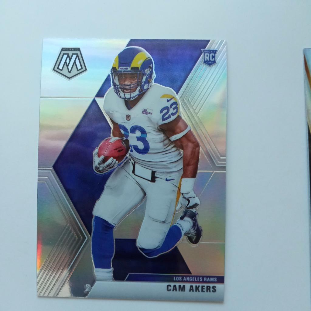 2020 Mosaic Cam Akers Silver Prizm Rookie RC #221 Rams