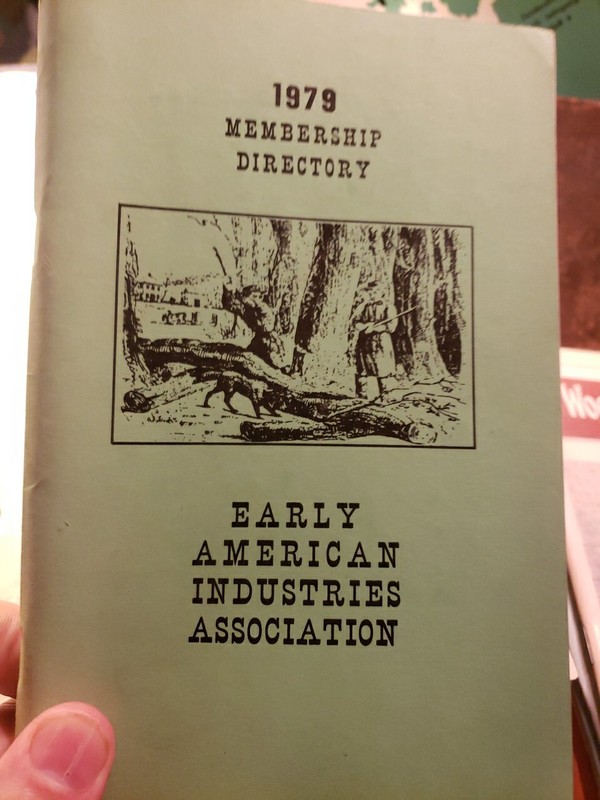 1979 DIRECTORY EARLY AMERICAN INDUSTRIES ASSOCIATION bx735
