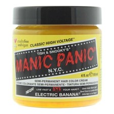 Image of Manic Panic Electric Banana Semi-Permanent Hair Colour Cream 118ml For Unisex
