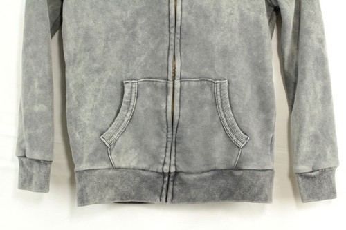 Butter Super Soft Kid's Gray Hoodie Fleece Zip Up Size Small - Picture 5 of 5