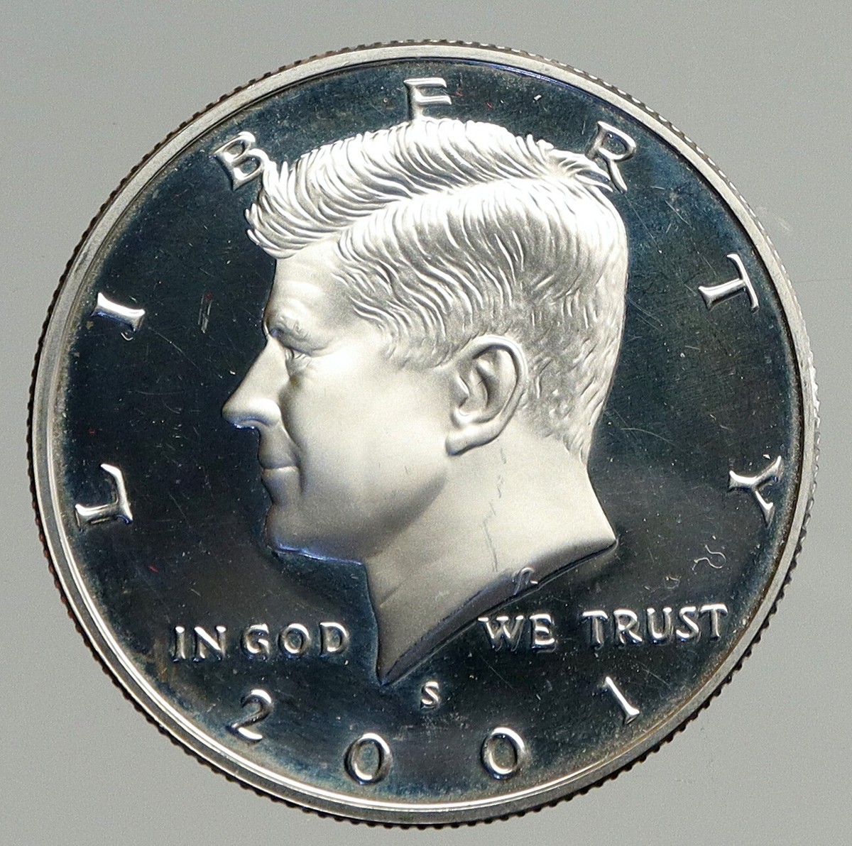 John F. Kennedy 銀貨 1/2ドル 2001 S USA President JOHN F KENNEDY Old Proof Silver Half
