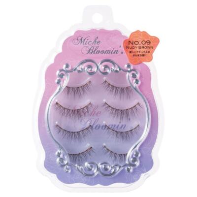 Miche Bloomin False eyelash 4pairs Brown Series Nudy Brown Natural