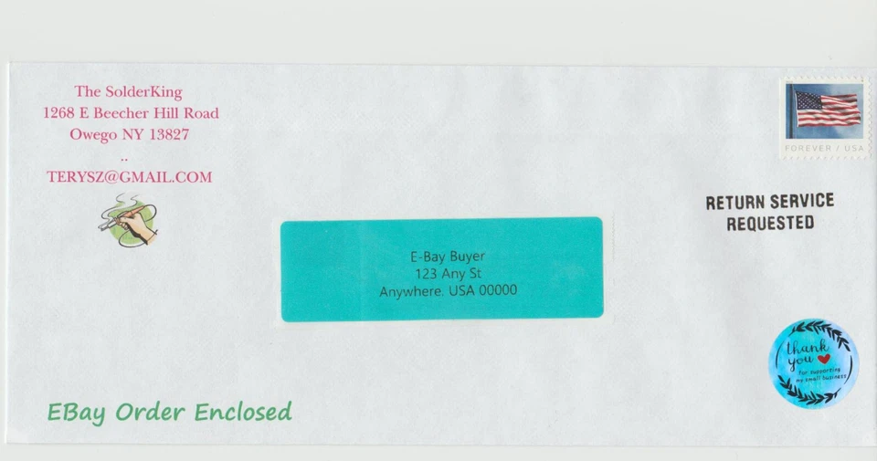 200 inches 60/40 Tin Lead Solder .032 Dia Low Melt Rosin Core for Electronics nf - image 4 of 4