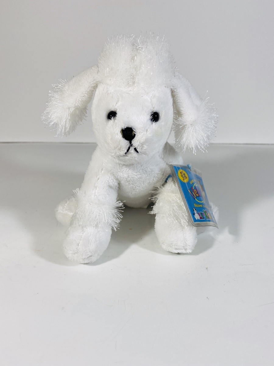 Webkinz Lilkinz White Poodle Dog Sealed Unused Code Tag Clean