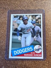 1985 Topps Traded Baseball # 32T Mariano Duncan RC 1