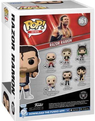 WWE 94 SummerSlam Razor Ramon Funko Pop! Vinyl Figure #161 | eBay