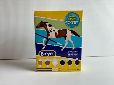 Breyer Horses Paint & Play Thoroughbred Horse #B-CR-10369
