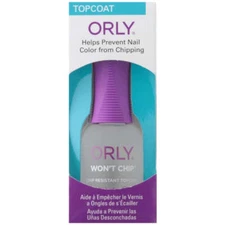 Orly Nail Lacquer Won't Chip Top coat 0.6 oz #24230