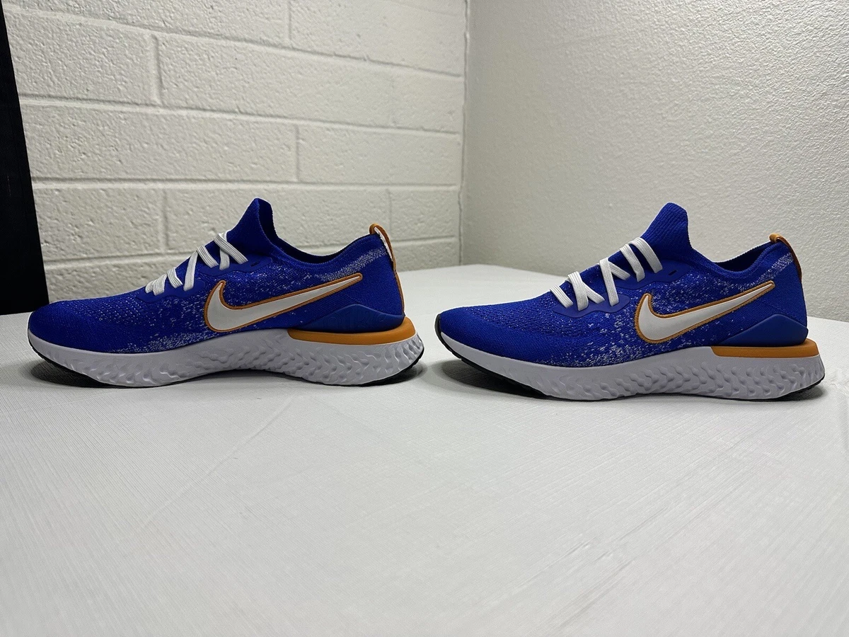 Men s Nike Epic React Flyknit 2 Blue Ribbon Sports Sz 11 Racer