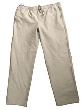 Dockers Men Comfort Knit Fit Tapered Jogger Pants Beige Size XXL BRAND NEW!!