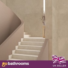 Malta Porcelain Greige Porcelain Matt  Stone Effect Tile | 900 x 900