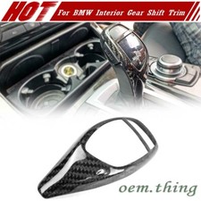 Fit FOR BMW F22 F30 F36 F10 F12 F01 F33 Interior Gear Shift Full Trim Dry Carbon