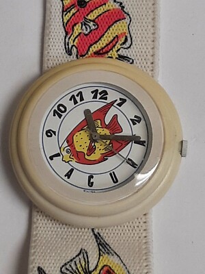 Vintage Laguna Unisex Analog Wrist Watch - Elastic Strap, New Battery (9-1010)