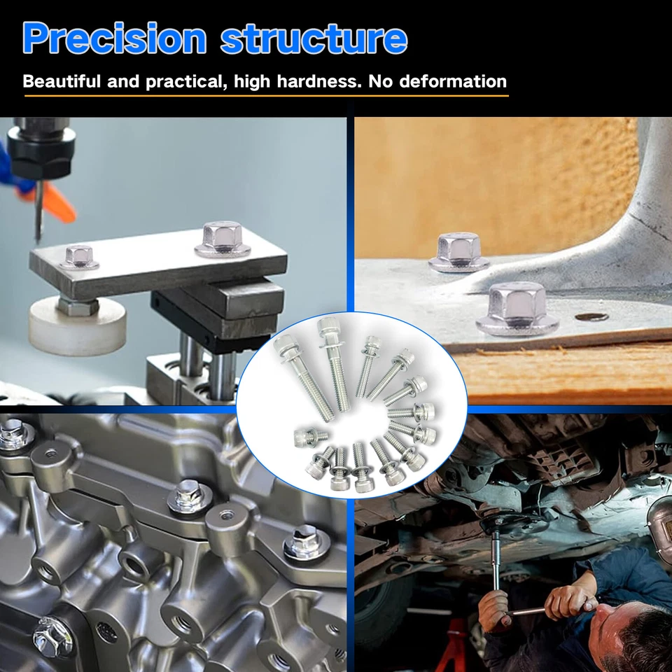 Stainless Steel Engine Bolt Screws Kit Set for YAMAHA TW200 XT200 1987-2024 Foto 4 de 4