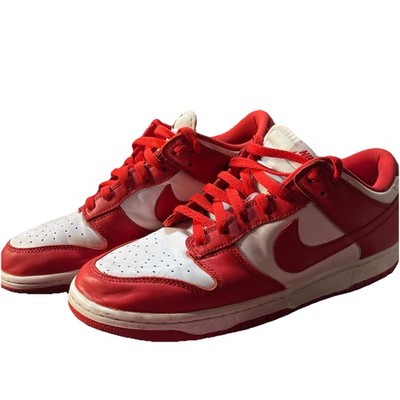 Nike Dunk Low SP St. John s University Red Men SZ 11M (CU1727-100) Shoe SWOOSH!