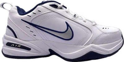 Nike Herren Air Monarch IV Weiß Sneaker Sportschuhe Turnschuhe Schuhe NEU