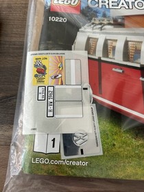 LEGO Creator Volkswagen T1 Camper Van (10220) Retired, New, No Box