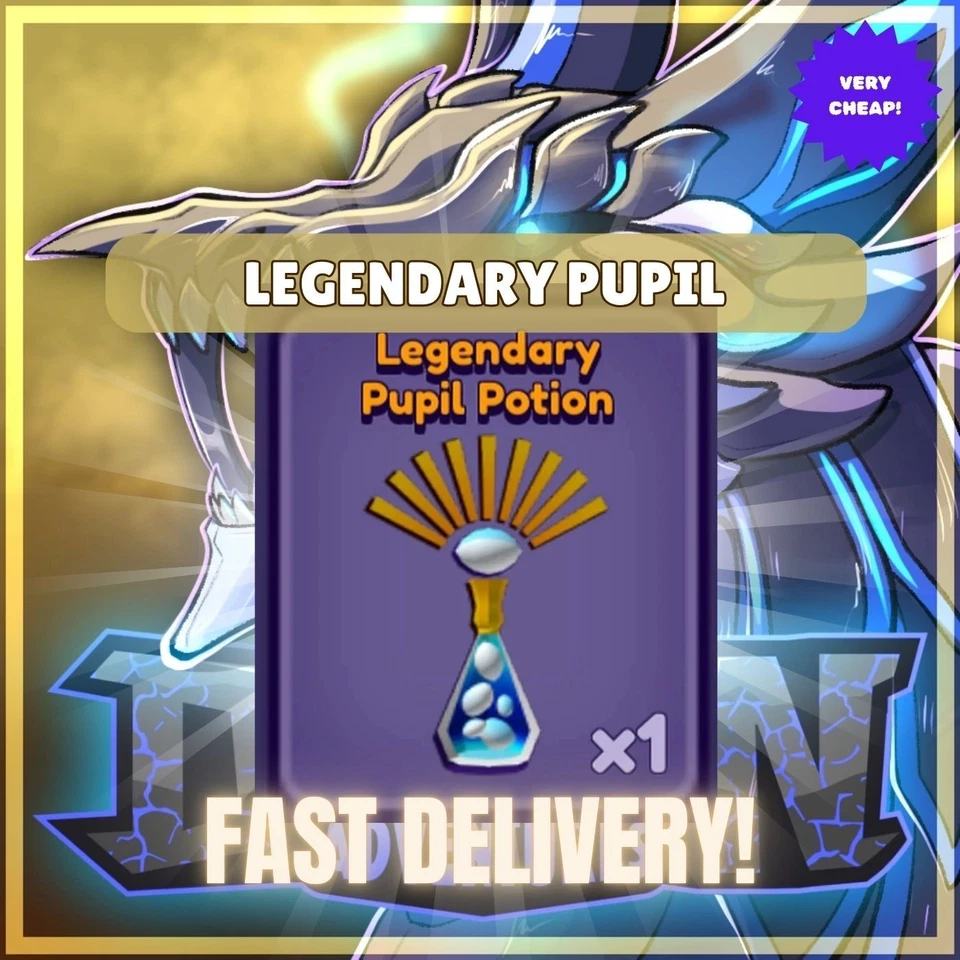 Legendary Pupil Potion - Dragon Adventures D.A - CHEAPEST - LIMITED OFFER!