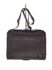 PORTER Shoulder Bag Leather BRW Plain