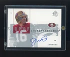 2001 SP Authentic Sign Of The Times Joe Montana 49ers HOF AUTO