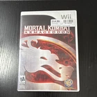 Mortal Kombat Armageddon Nintendo Wii Fighting CIB Tested & Working