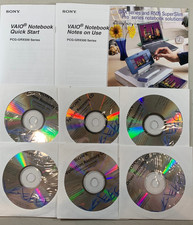 Sony Vaio PCG-GRX500 Series Application Driver System Recovery CDS w/ Manuals