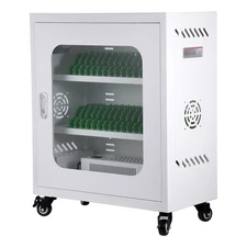 Mobile Phone Charging Cart 30-Port Charging Station Phone Charging Cabinet 