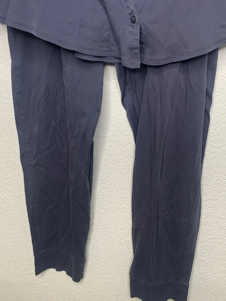 Juego de Pijama HANRO Talla Mediana Azul Hecho en Portugal Foto 3 de 4