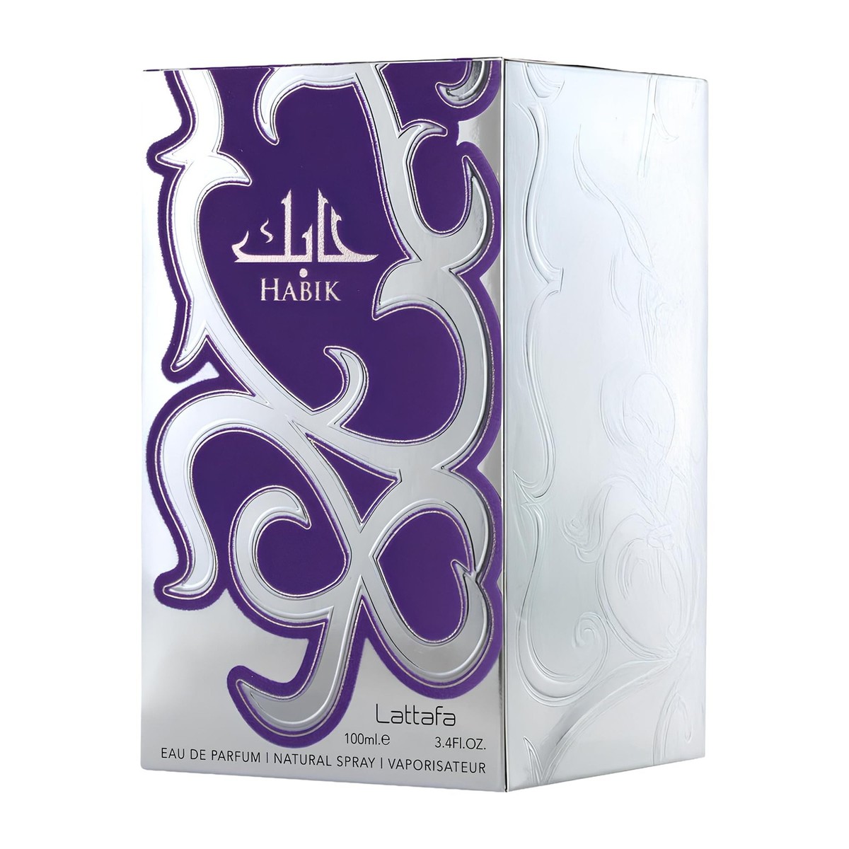 Lattafa Habik – Spicy, Aromatic, Woody Eau de Parfum Men, 3.4