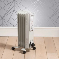 Fine Elements 1kW 5 Fin Oil Filled Radiator /  HEA1068 / new