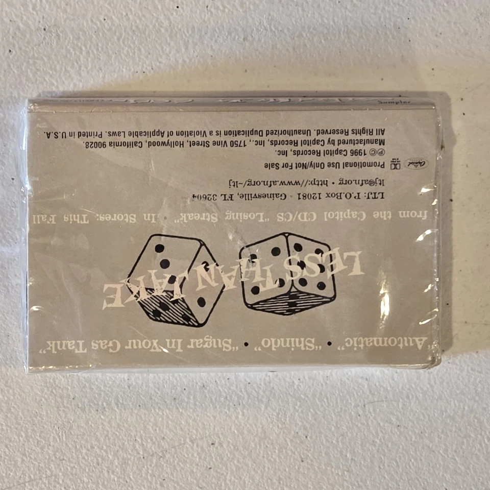 Less Than Jake - Three Song Sampler - Losing Streak CASSETTE TAPE 1996 BRAND NEW - Image 2 of 3