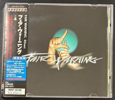 Fair Warning 4 JAPAN CD with OBI