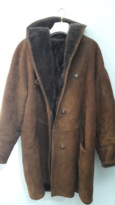 Montone Shearling Donna Fashion Women's Shearling Coat Gr. 44 Size L wie neu