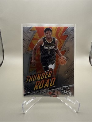 2022-23 Panini Mosaic - Thunder Road Anthony Edwards #15