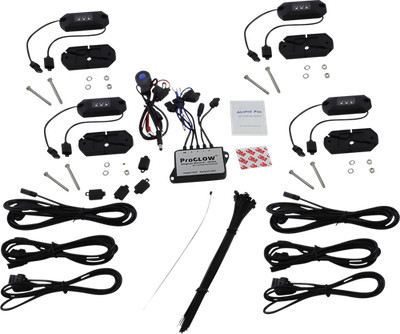 Custom Dynamics CD-ROCK-KIT Magical Wizards Rock Light Kit with Bluetooth Con...