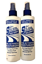 Luster's S Curl Activator Moisturizer No Drip Anti Frizz Formula 8 oz Lot of 2