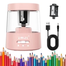Electric Pencil SharpenerPortable Small Battery Powered Pencil Sharpeners for...