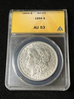 1894 morgan silver dollar Au+