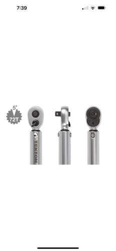 TEKTON 3/4-inch aandrijving klik momentsleutel (50-300 ft.-lb./67,8-406,7 Nm) | 24350